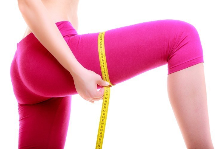 Buttocks liposuction and thigh slimming